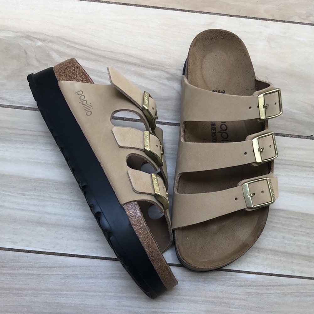 Birkenstock papillio platform Florida sandals
